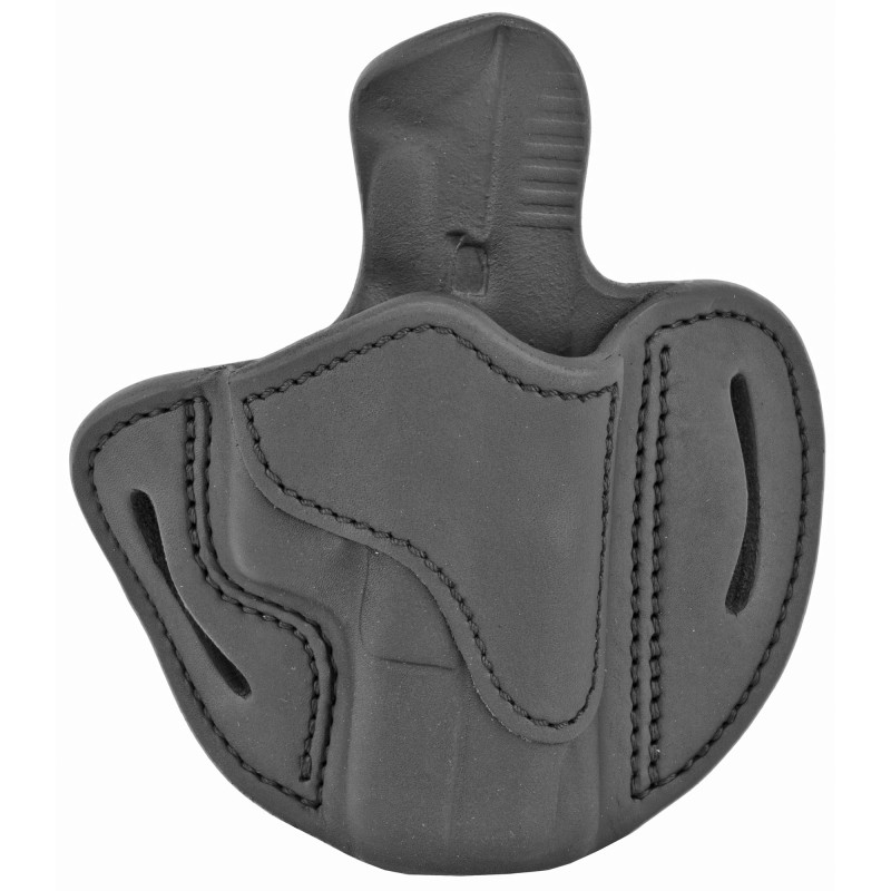 1791 OR Optic Ready, Belt Holster, Right Hand, Black Leather, Fits Glock 17 19 22 23 OR-BH2.1-SBL-R