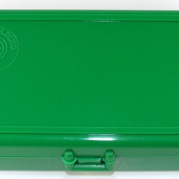 FS Reloading Plastic Ammo Box Automatic Pistol 50 Round Solid Green