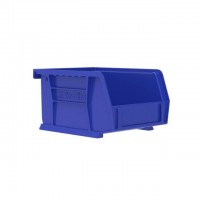 Akrobin 30210 Stackable Storage Bin 5-3/8 x 4-1/8 x3 Blue