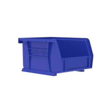 Akrobin 30210 Stackable Storage Bin 5-3/8 x 4-1/8 x3 Blue