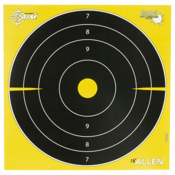 Allen EZ AIM Non-Adhesive, Bullseye, 8x8