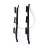 Allen Three Gun Locking Gun Rack with Steel Construction, Black Finish, Adjusts to Fit Over Windows from 18