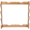 Allen Four Gun Wooden Wall Rack, Solid Wood Construction, 24.5