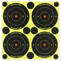 Birchwood Casey Shoot-N-C Target, Round Bullseye, 3