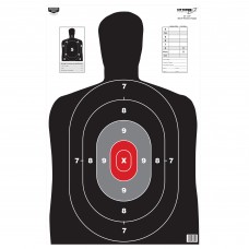 Birchwood Casey BC27, Eze-Score, Target, 23X35, Red Core, 100 Targets BC-37051