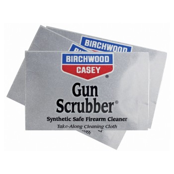 Birchwood Casey Gun Scrubber Wipes, 12 Wipes