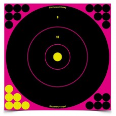 Birchwood Casey Shoot-N-C Target, Round Bullseye, 12