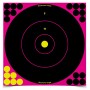 Birchwood Casey Shoot-N-C Target, Round Bullseye, 12