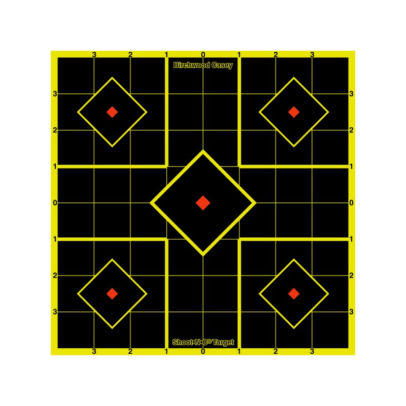 Birchwood Casey Shoot-N-C Target, Sight-In, 8