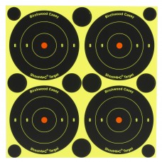 Birchwood Casey Shoot-N-C Target, Round Bullseye, 3
