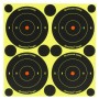 Birchwood Casey Shoot-N-C Target, Round Bullseye, 3