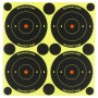 Birchwood Casey Shoot-N-C Target, Round Bullseye 3"