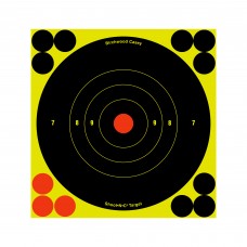 Birchwood Casey Shoot-N-C Target, Round Bullseye, 6