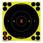 Birchwood Casey Shoot-N-C Target, Round X-Bullseye, 6