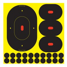 Birchwood Casey Shoot-N-C Target, Oval Silhouette, 5-9