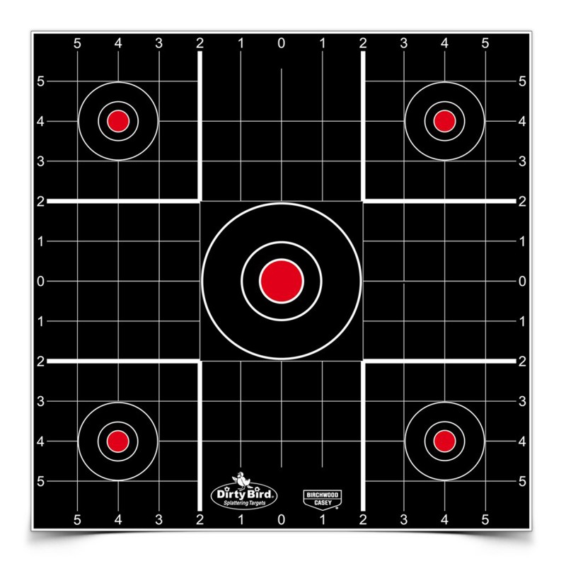 Birchwood Casey Dirty Bird Target, Sight-In, 12