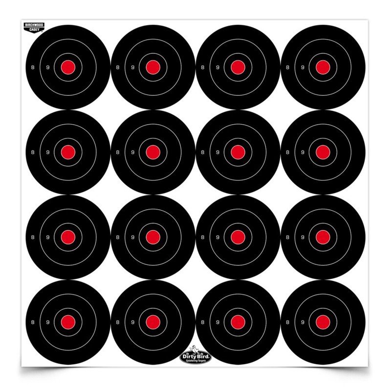 Birchwood Casey Dirty Bird Target, Bullseye, 3