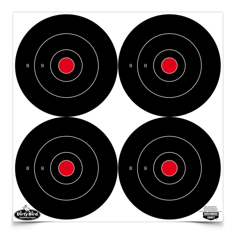 Birchwood Casey Dirty Bird Target, Bullseye, 6