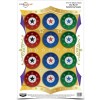 Birchwood Casey Pregame Target, Star Burst, 12x18, 8 Targets BC-35572