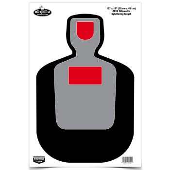 Birchwood Casey Dirty Bird Target, BC-19 Silhouette, 12x18, 8 Targets BC-35717