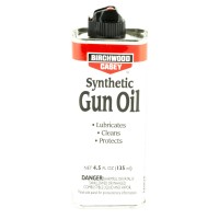 Birchwood Casey Synthetic Gun Oil, Liquid Spout Can, 4.5oz, 6 Pack BC-44128