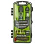 Breakthrough Clean Technologies Vision Series, Cleaning Kit, For .38/.40/.45 Cal, Includes Cleaning Rod Sections, Hard Bristle Nylon Brushes, Jags, Patch Holders, Cotton Patches, Durable Aluminum Handle And Mini Bottles of 