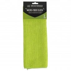 Breakthrough Clean Technologies Green Microfiber Towel Cloth, 14