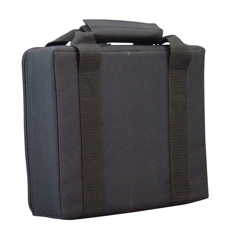 Bulldog Cases Hard-Sided Nylon Double Pistol Case, 9