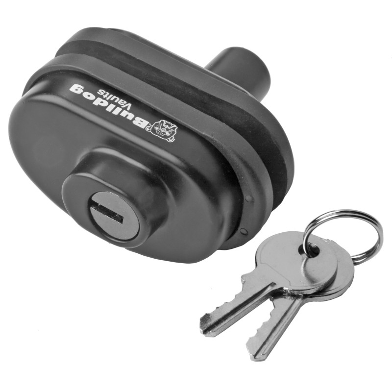 Bulldog Cases Trigger, Gun Lock, Black, Keyed Lock Unique, California Approved BD8001