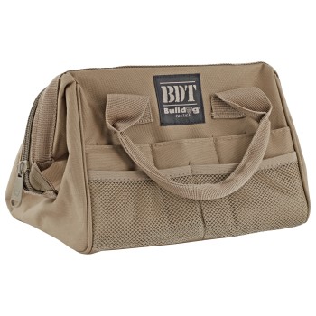 Bulldog Cases Tactical, Range Bag, Tan, Nylon, Medium BDT405T