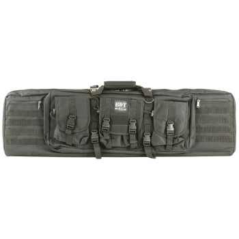 Bulldog Cases Tactical, Double Rifle Case, Black, Nylon, 43