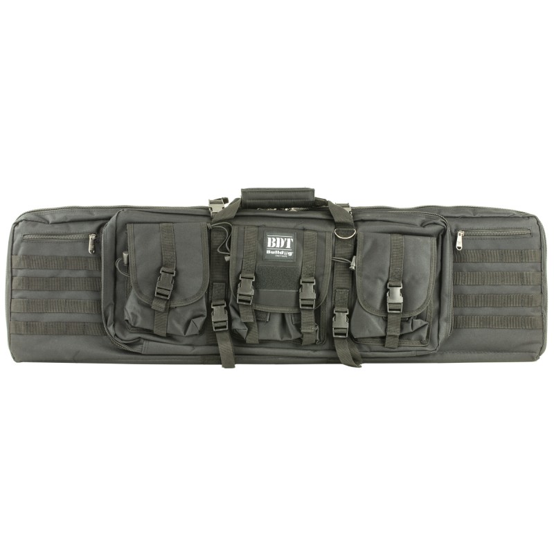 Bulldog Cases Tactical, Double Rifle Case, Black, Nylon, 43