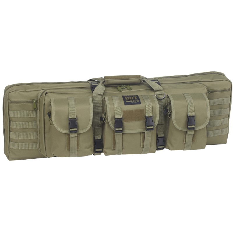 Bulldog Cases Tactical Double Rifle Case, Green, 43