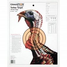 Champion Traps & Targets Life-Size Practice Target, Turkey, 12/Pack 45780