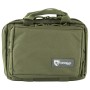 Drago Gear Double Pistol Case, 5 Internal Magazine Holders, OD Green 12-315GR