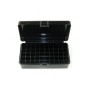 FS Reloading Plastic Ammo Box Large Pistol 50 Round Solid Black 3 Pk