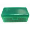 FS Reloading Plastic Ammo Box Large Pistol 50 Round Translucent Green