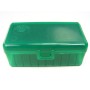 FS Reloading Plastic Ammo Box Large Pistol 50 Round Translucent Green