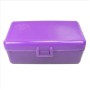 FS Reloading Plastic Ammo Box Medium Pistol 50 Round Solid Purple