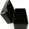 FS Reloading Plastic Ammo Box Medium Rifle 50 Round Solid Black