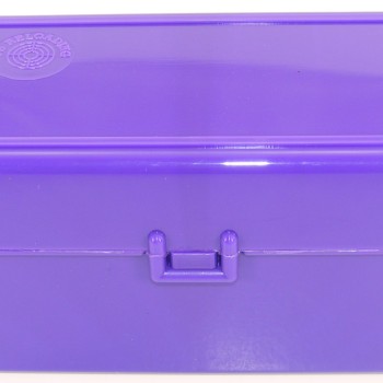 FS Reloading Plastic Ammo Box Medium Rifle 50 Round Solid Purple