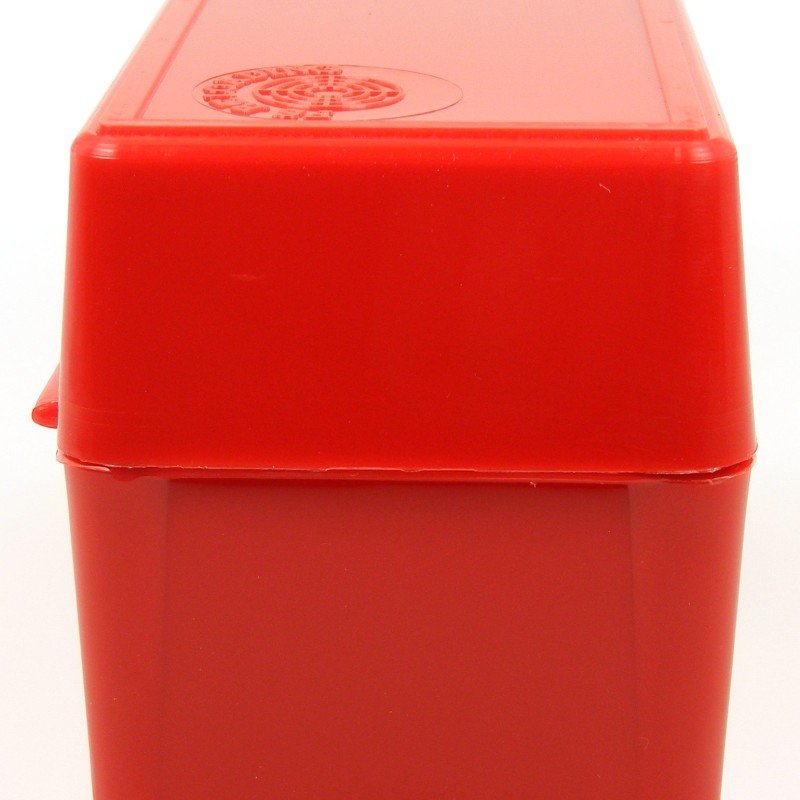 FS Reloading Plastic Ammo Box Small Rifle 50 Round Solid Red