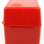 FS Reloading Plastic Ammo Box Small Rifle 50 Round Solid Red