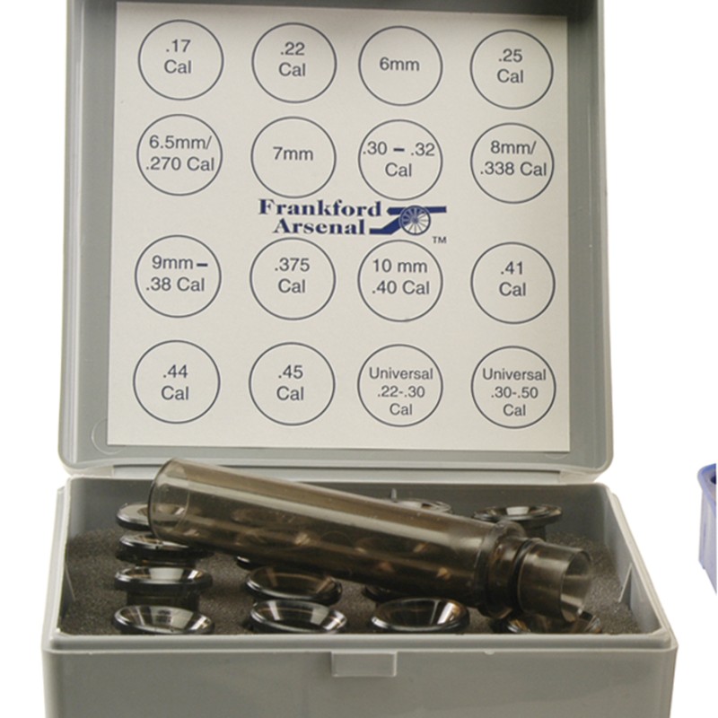Frankford Arsenal Powder Funnel with 16 Nozzles and 4 inch drop tube extension