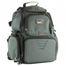 G-Outdoors, Inc. Handgunner, Backpack, Gray, Soft GPS-1711BPG