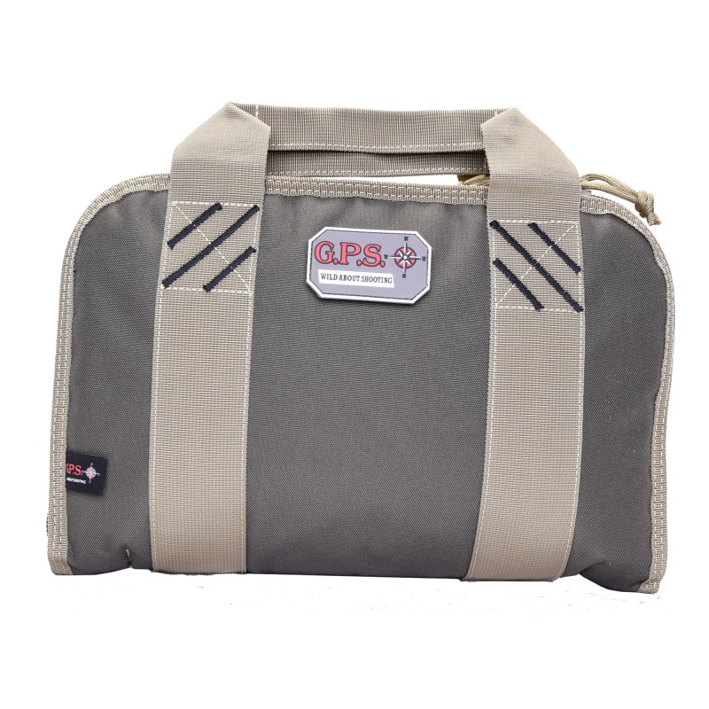 G-Outdoors, Inc. Pistol Case, Green/Tan, Soft, Up To 4 Pistols GPS-1310PCRK