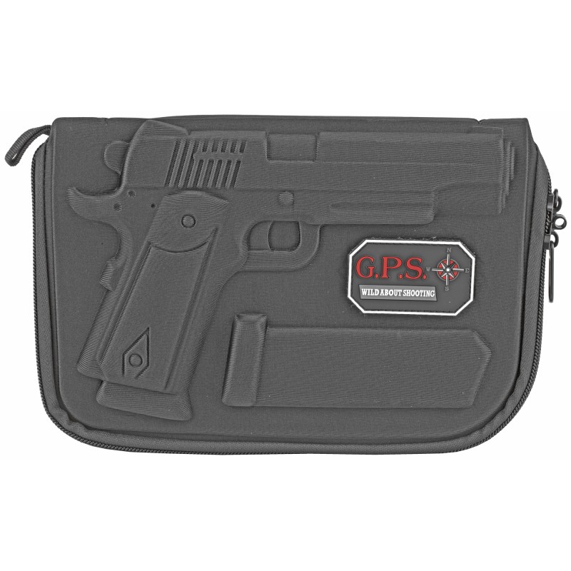 G-Outdoors, Inc. Molded Case, Black, Fits 1911 GPS-908PC