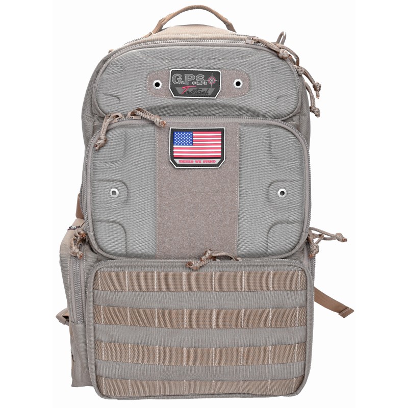 G-Outdoors, Inc. Tactical, Range Bag, Tan, Soft, Tall GPS-T1913BPT