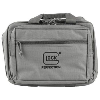 Glock OEM Double Pistol Case, Gray, 12.5