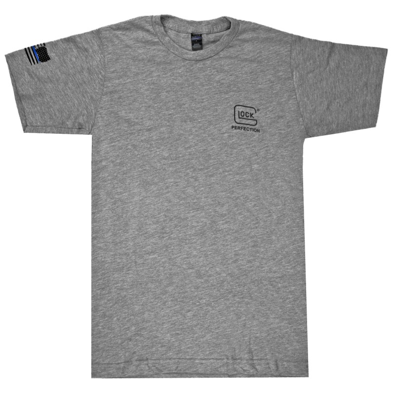 Glock OEM We Got Your 6 Short Sleeve Shirt, Size XXXLarge, Gray AP95685